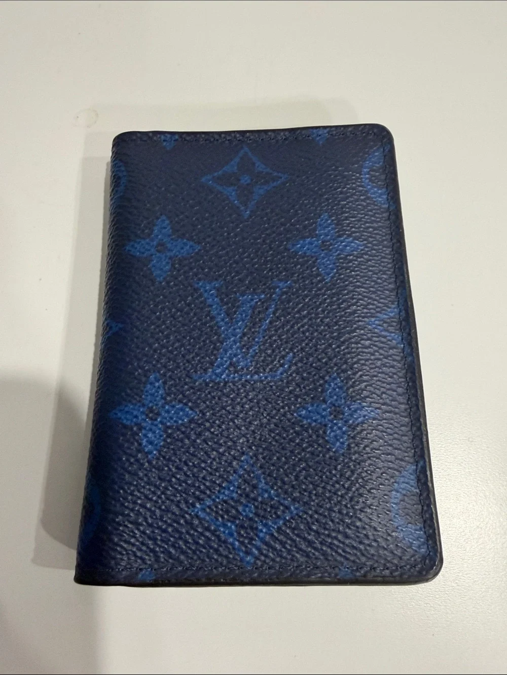Louis Vuitton Taigarama Cobalt Pocket Organizer